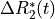 {\Delta}{R_2^*}(t)